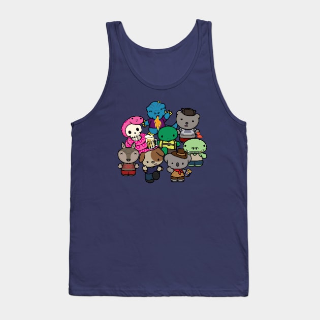 8bit Doggie & Friends Tank Top by Goodbye Doggie